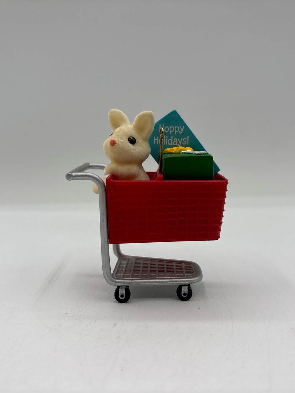Hallmark Keepsake Dated 1989 Vintage Hoppy Holidays Handcrafted Ornament